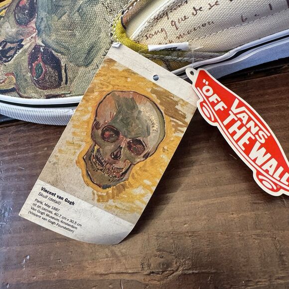 Vans x Vincent Van Gogh Skull Classic Slip-On Shoes main image 10